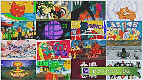 Videohive - Anime Graphics - 57892422 - Project for After Effects