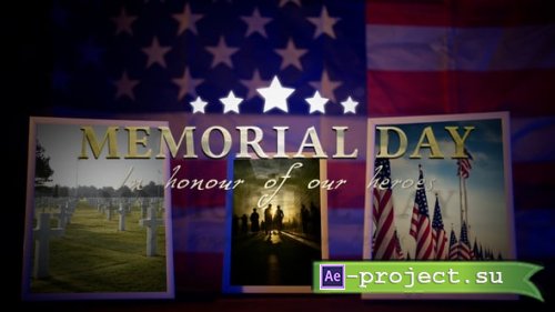 Videohive - Memorial Day Slideshow - 57894296 - Project for After Effects