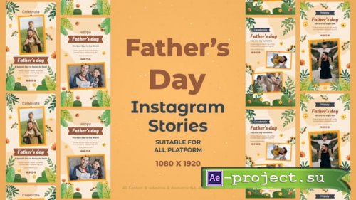 Videohive -  Fathers Day Instagram Stories   Fathers Day Instagram Stories - 57892839