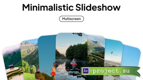 Videohive - Minimalistic Slideshow - 57896492 - Project for After Effects