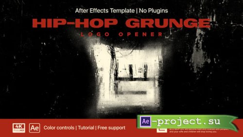 Videohive - Hip-Hop Logo Opener - 57900194 - Project for After Effects