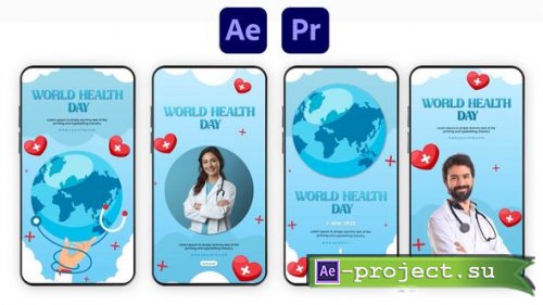 Videohive - World Health Day Instagram Story - 57576256 - Project for After Effects