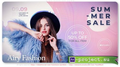 Videohive - Airy Fashion Demo - 35534726 - Project for After Effects