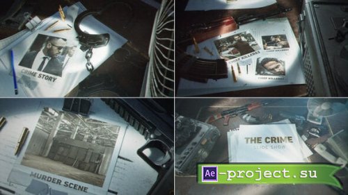 Videohive - The Crime - 57359235 - Project for After Effects