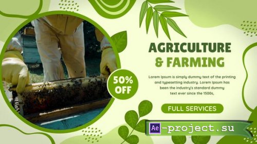 Videohive - Agriculture Farming Slideshow - 57934652 - Project for After Effects