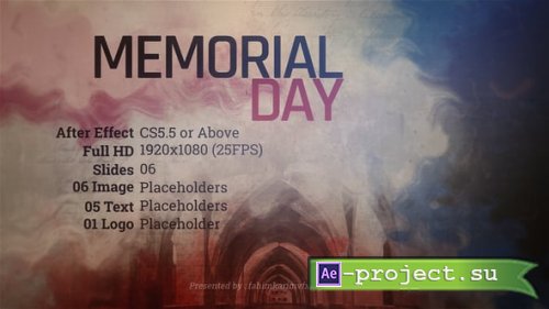 Videohive - Memorial Day Template - 22696827 - Project for After Effects