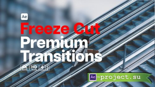 Videohive - Premium Transitions Freeze Cut - 57954065 - Project for After Effects