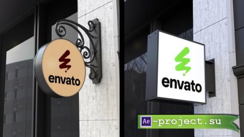 Videohive - Mock Up Wall Sign - 57923162 - Project for After Effects