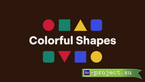 Videohive - Colorful Shapes - 57729604 - Project for After Effects