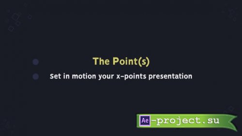 Videohive - The Point(s) - 21825005 - Project for After Effects