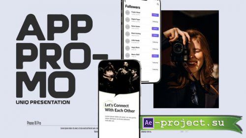 Videohive - Phone 16 Pro Mockup - 57936644 - Project for After Effects