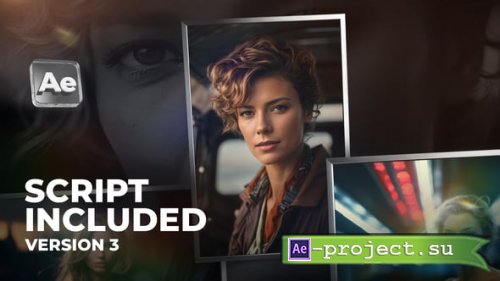 Videohive - Slideshow Universal Version 3 - 57643790 - Project & Script for After Effects