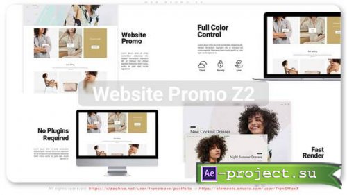 Videohive - Website Promo Z2 - 31656458 - Project for After Effects
