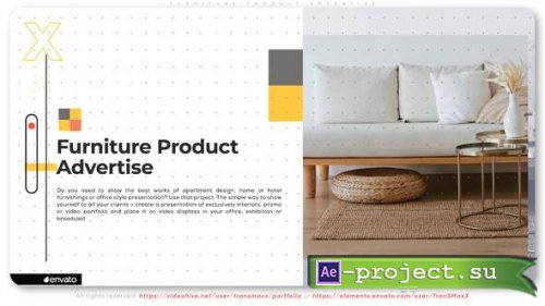 Videohive - Furniture Product Advertise - 31971546 - Project for After Effects