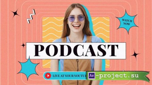 Videohive - Podcast Opener - 57953973 - Project for After Effects