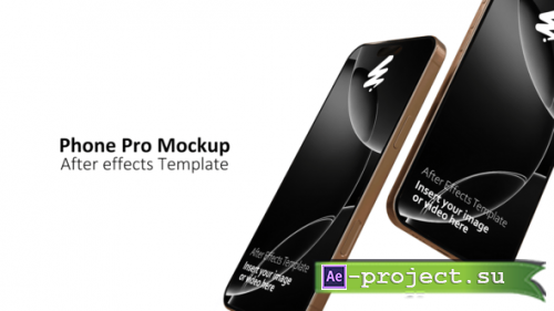 Videohive - Phone Pro Mockup - 57271646 - Project for After Effects