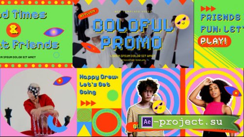Videohive - Colorful Promo template - 57965454 - Project for After Effects