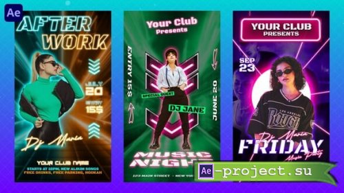 Videohive - Night Club Instagram Reels - 57970166 - Project for After Effects