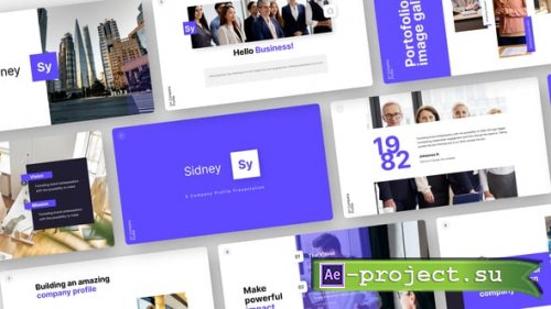 Videohive - Sidney Company Profile Video Display After Effect Template - 57969794 - Project for After Effects