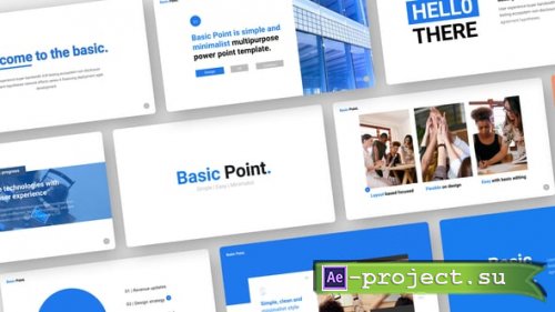 Videohive - Basic Point Video Display After Effect Template - 57969747 - Project for After Effects