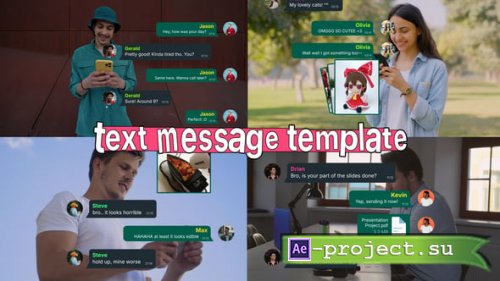 Videohive - Text Message - 57968330 - Project for After Effects