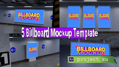 Videohive - Billboard Mockup - 57985394 - Project for After Effects