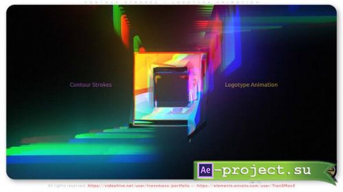 Videohive - Contour Strokes - Logotype Animation - 57973611 - Project for After Effects