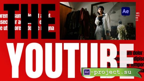 Videohive - Youtube Vlog Opener for After Effects - 57972764 - Project for After Effects