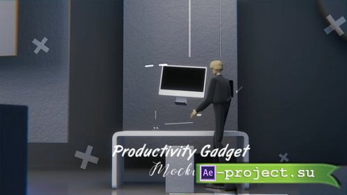 Videohive - Productivity Gadget Mockup - 57994064 - Project for After Effects