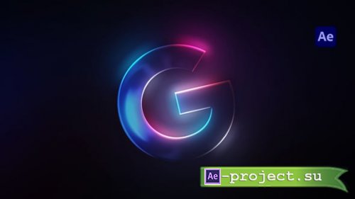 Videohive - Futuristic Neon Logo Reveal - 58042215 - Project for After Effects