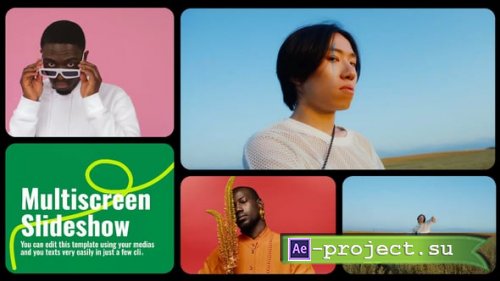 Videohive - Colorful Bento Multiscreen Slideshow - 58020053 - Project for After Effects