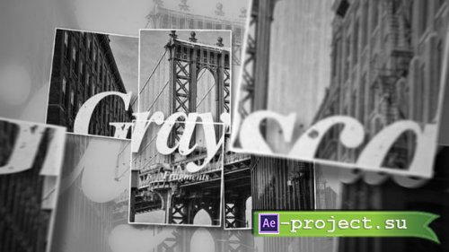 Videohive - Grayscale Urban Frames - 58017723 - Project for After Effects