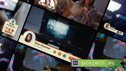 Videohive - Youtube Elements - 57892273 - Project for After Effects