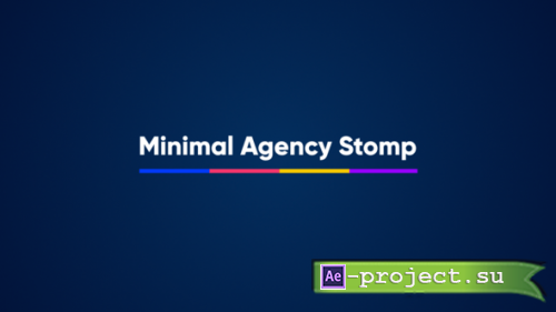Videohive - Minimal Agency Stomp - 38692180 - Project for After Effects