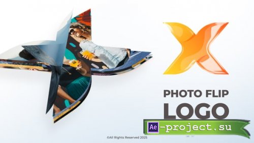 Videohive - Photo Flip Logo - 58041338 - Project for After Effects