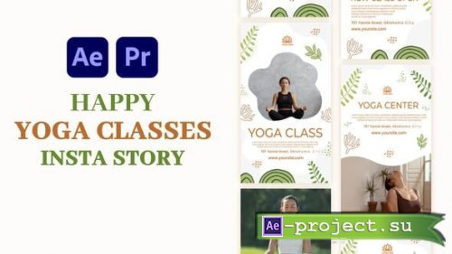Videohive - Yoga classes Instagram Story - 58030441 - Project for After Effects