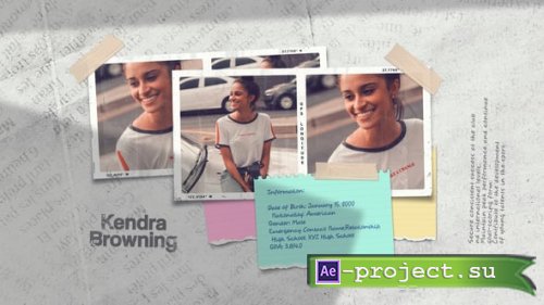 Videohive - Photo Profile Intro - 50998463 - Project for After Effects
