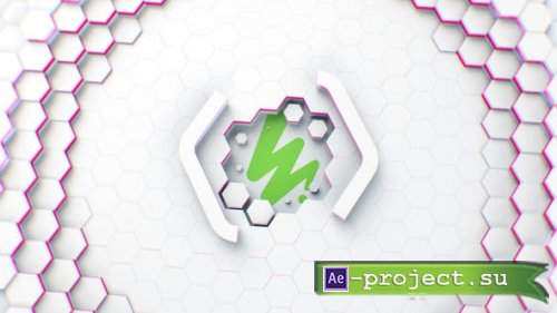 Videohive - Honeycomb Field Logo - 58051377 - Project for After Effects