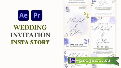 Videohive - Wedding Invitation Instagram Story - 58050078 - Project for After Effects
