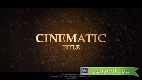 Videohive - Cinematic Title Trailer - 58053354 - Project for After Effects