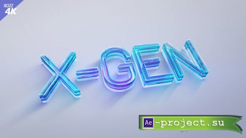 Videohive - Digital White Clean 3D Logo Glitch - 57957933 - Project for After Effects