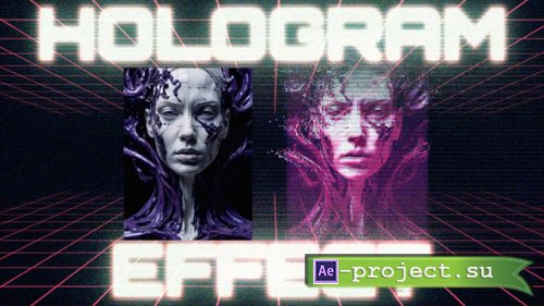 Videohive - Cinematic Hologram Effect - 57879165 - Project for After Effects