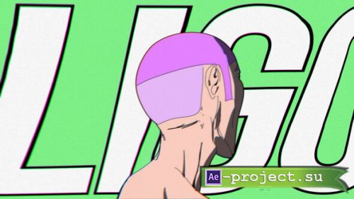 Videohive - Logo_ character animation - 57566738 - Project for After Effects