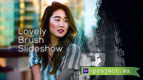 Videohive - Lovely Brush Slideshow - 58041206 - Premiere Pro Templates