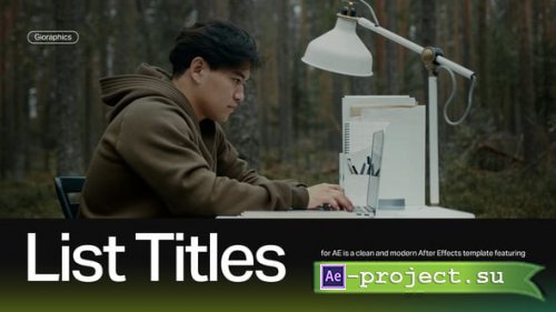 Videohive - Dynamic List Animations - 58044159 - Project for After Effects