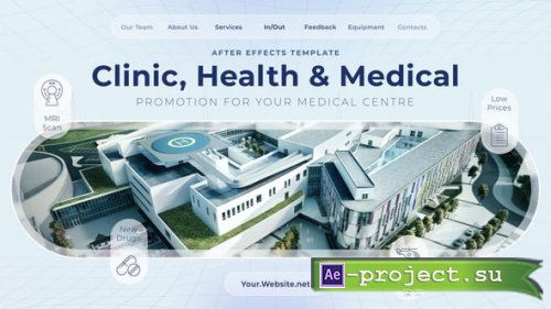 Videohive - Medical Center Slideshow II - 58089732 - Project for After Effects