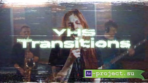 Videohive - VHS Transitions - 58104108 - Project for After Effects