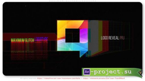 Videohive - Maximum Glitch Logotype - 58100613 - Project for After Effects