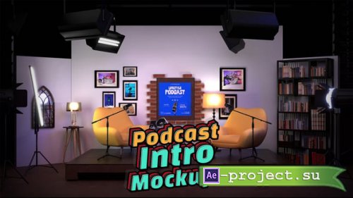 Videohive - Podcast Intro Mockups  Animated Opener for Reels & Shorts - 58099692 - Project for After Effects