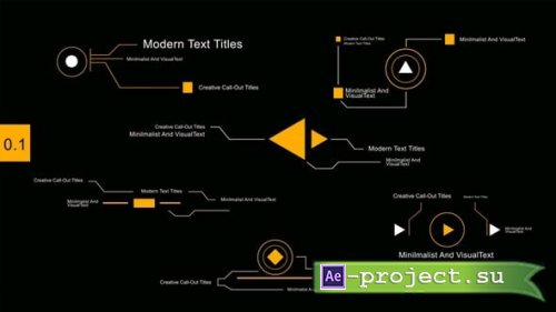 Videohive - Call Out Titles - 58049419 - Project for After Effects